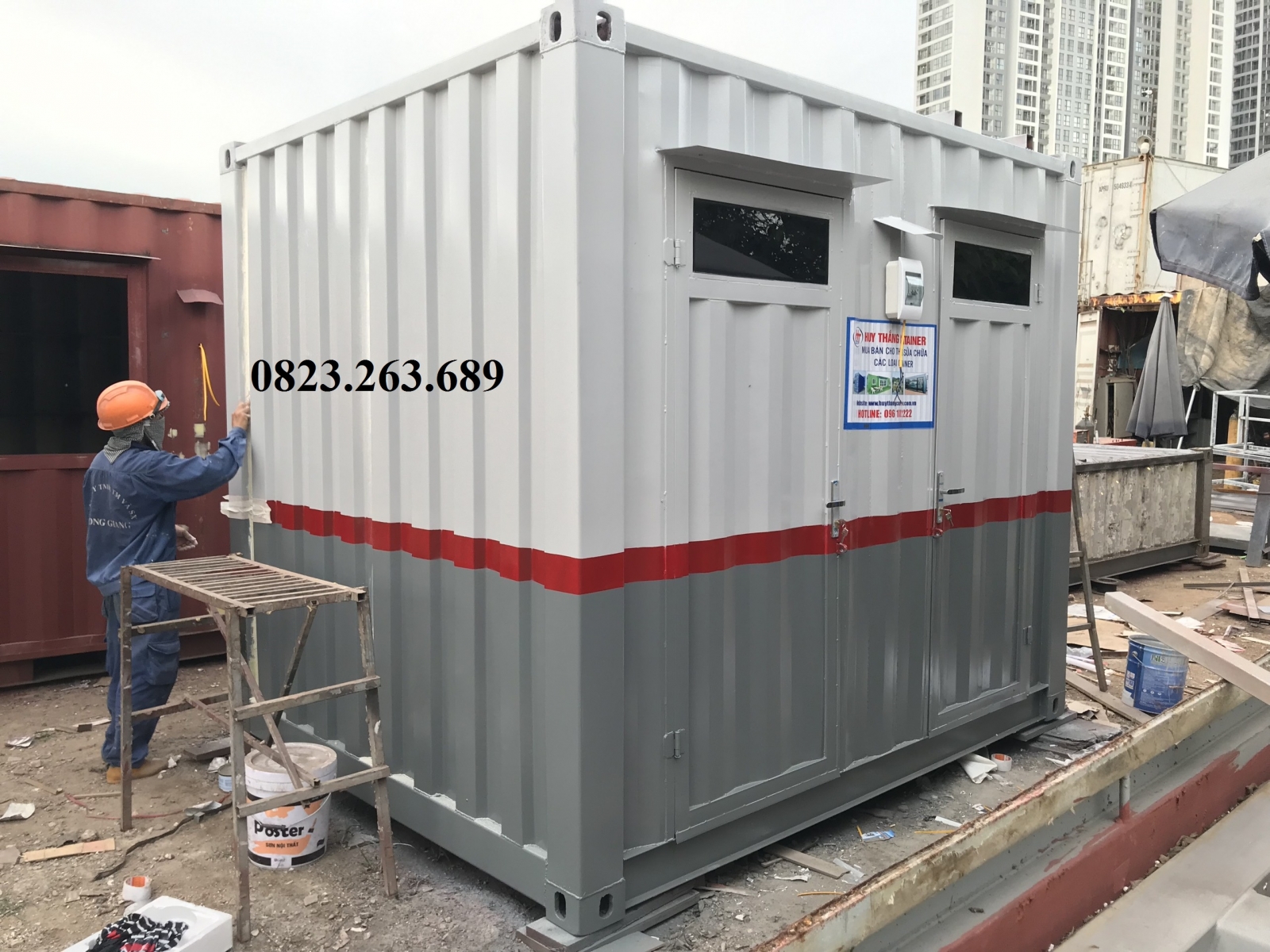 Container vệ sinh 20feet